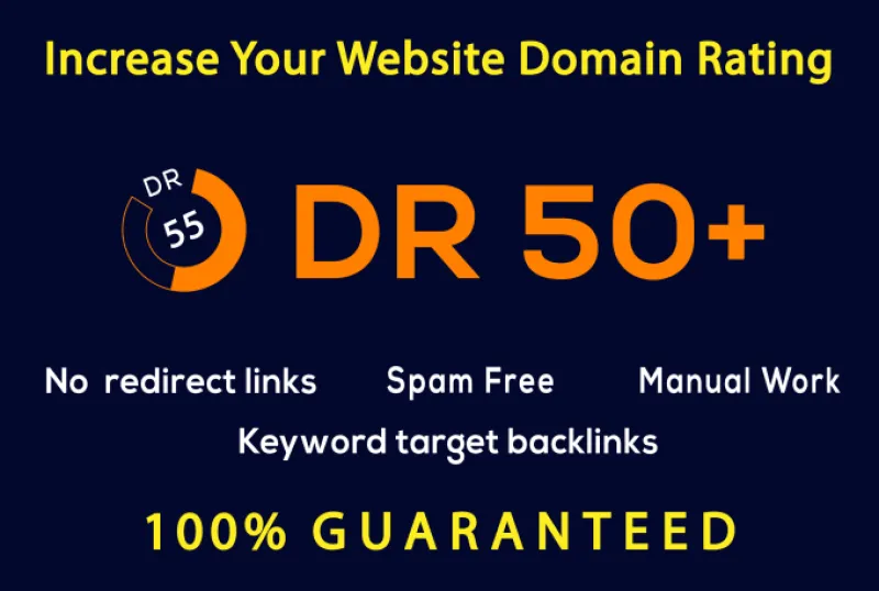 Increase Domain Rating (DR)