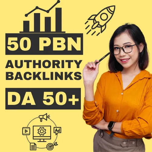 do 50 High Authority PBN Backlinks DA 50 Plus 