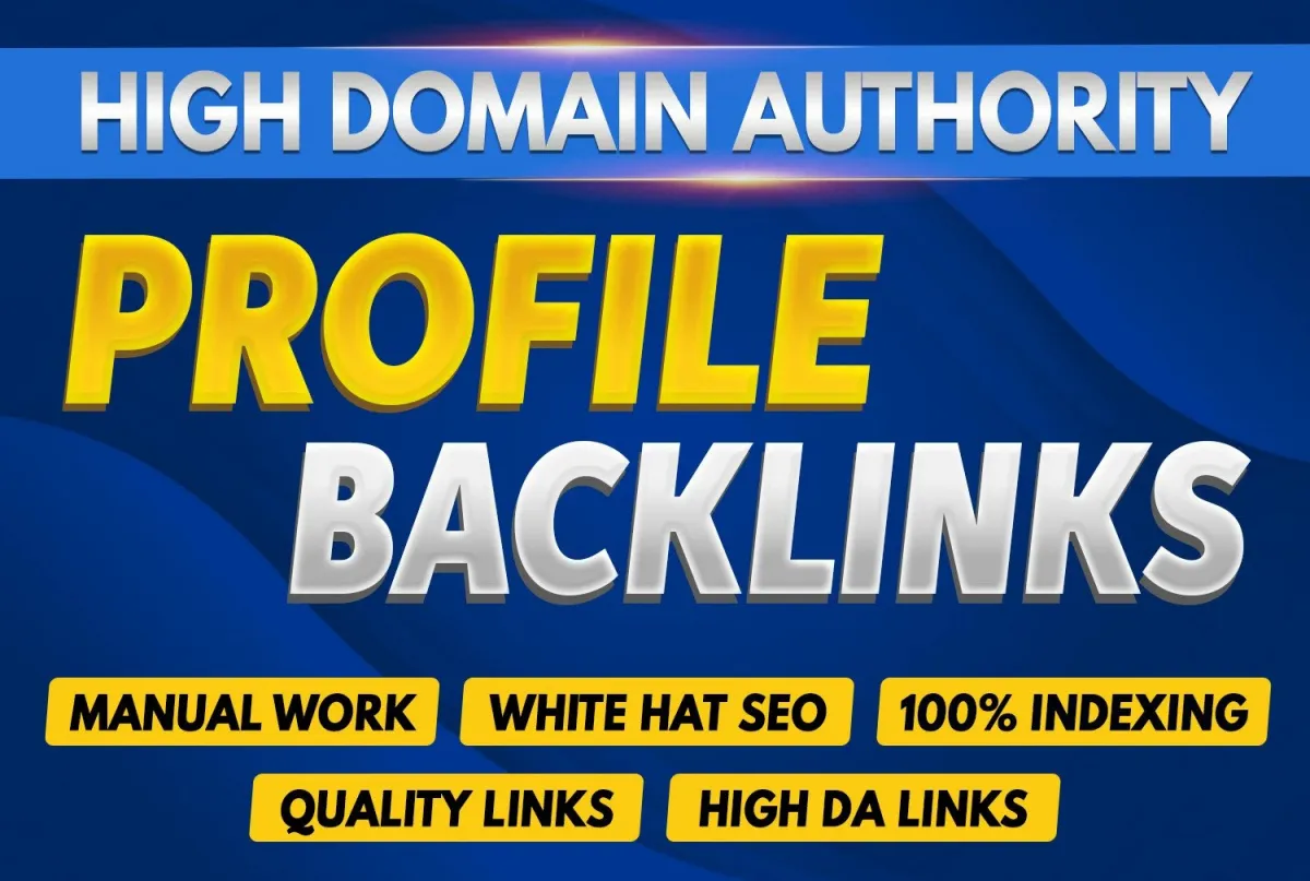 Professional Profile Backlinks Service