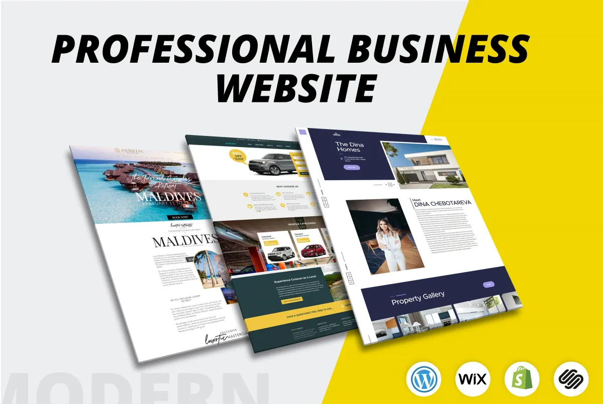 Professional E-Commerce website Design