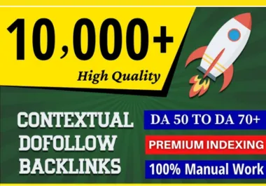create 10,000+ High Quality Contextual Dofollow Backlinks With Free Indexing