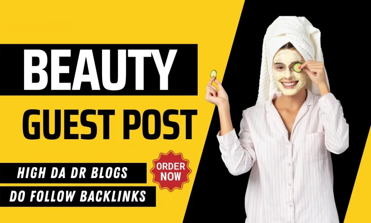 Beauty & Cosmetics Guest Posting Service