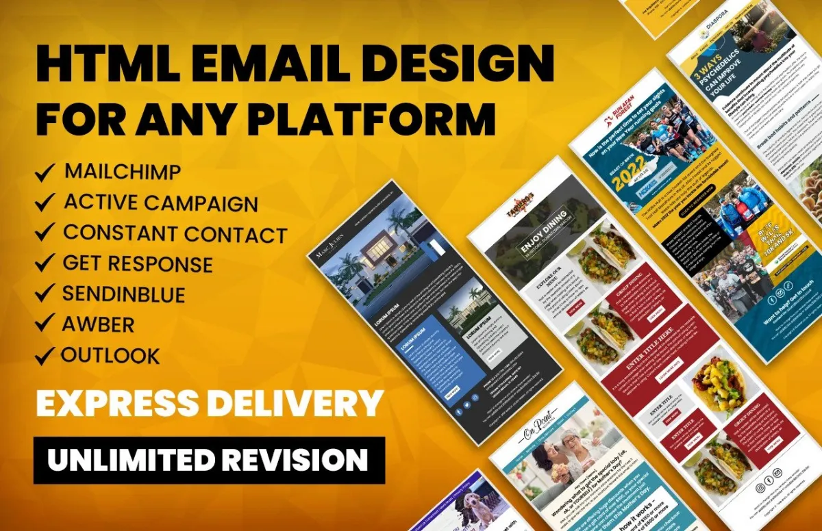 HTML Email Design Service