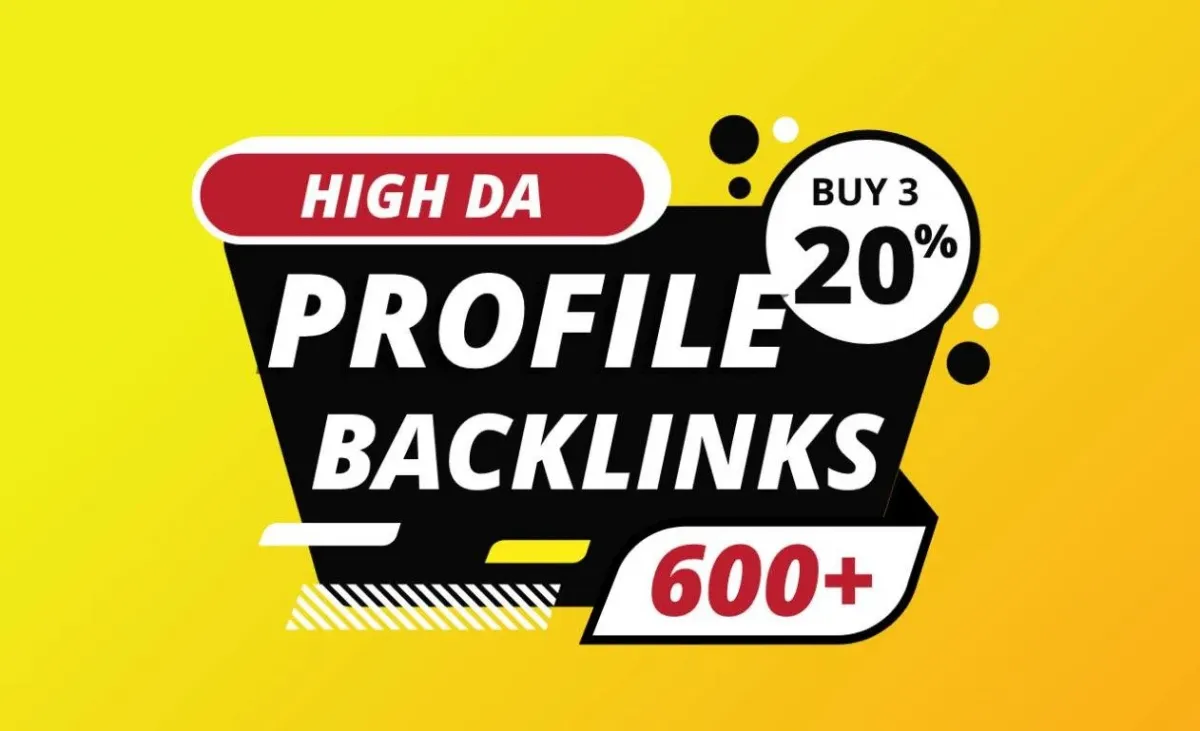 Professional Profile Backlinks Service
