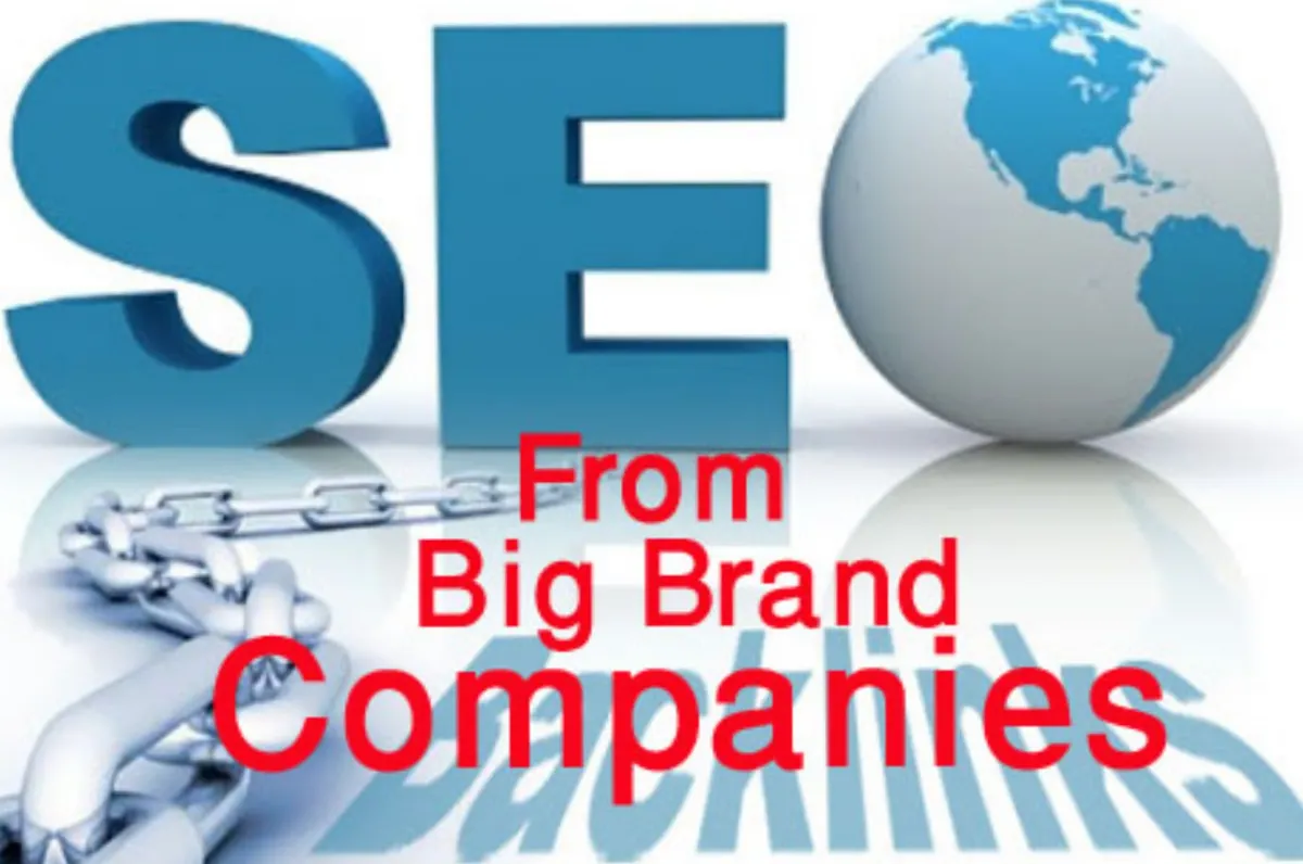 Exclusively MANUALLY Backlinks From Big Brand Companies 