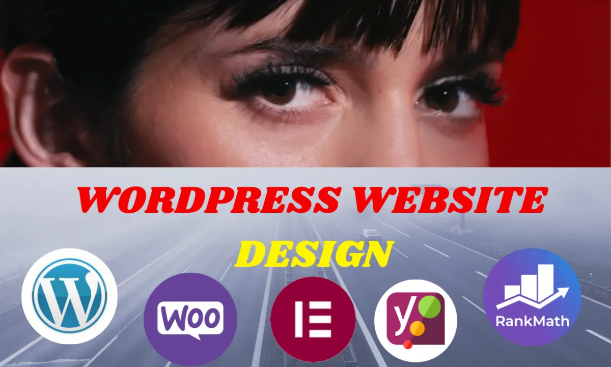 do responsive WordPress website design for your business, blog, or landing page with SEO