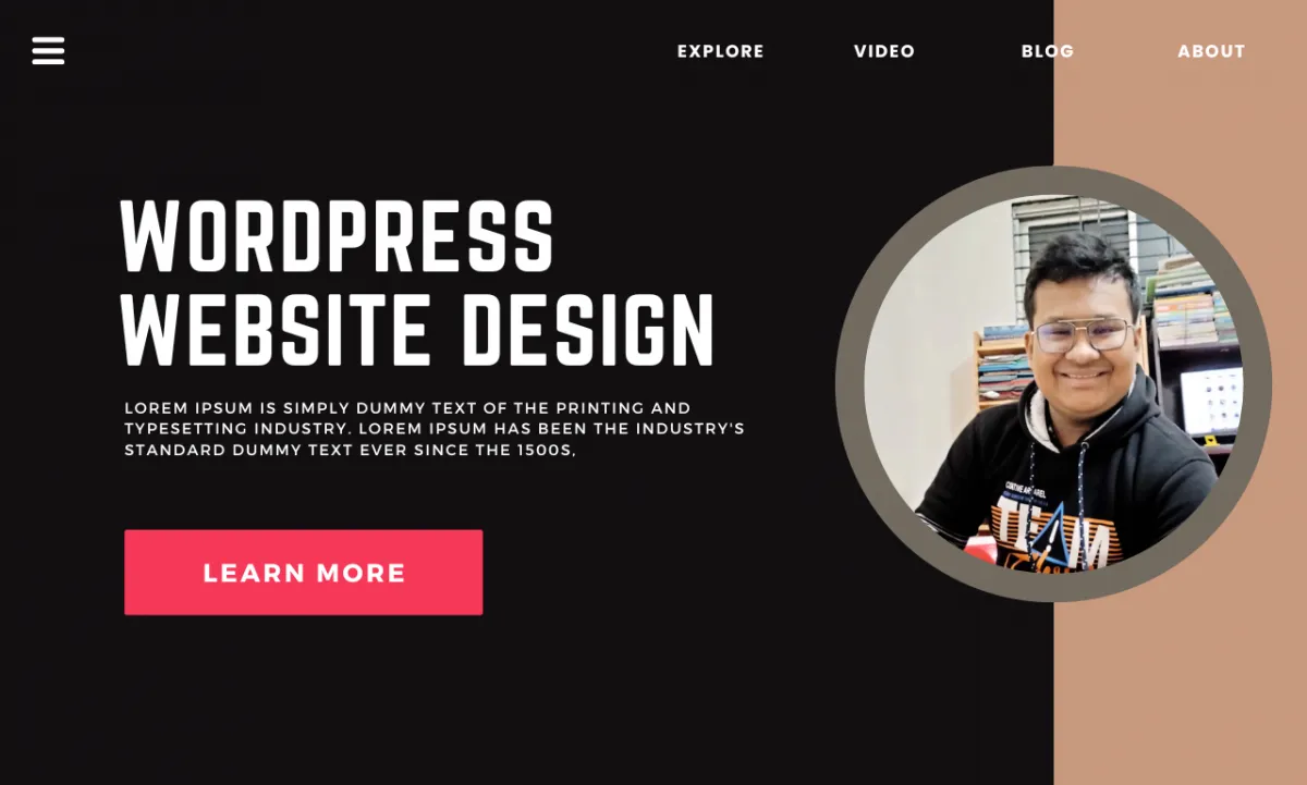 build modern and responsive wordpress website design